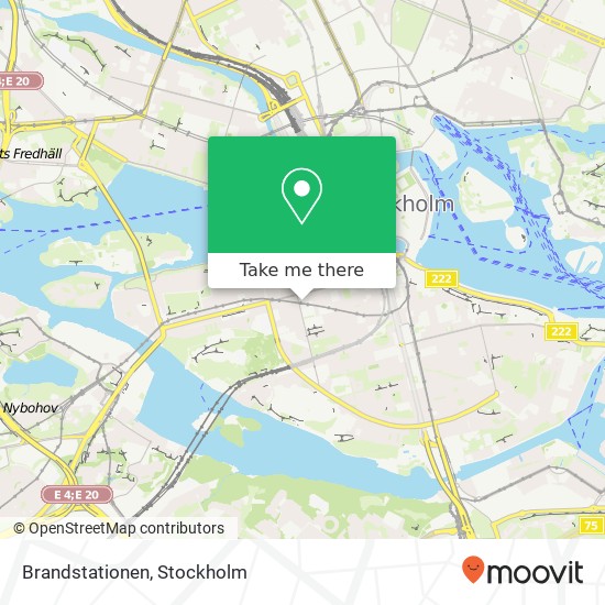 Brandstationen map