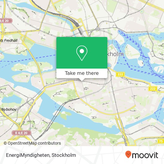 EnergiMyndigheten map