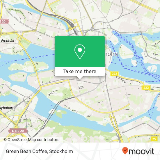 Green Bean Coffee map