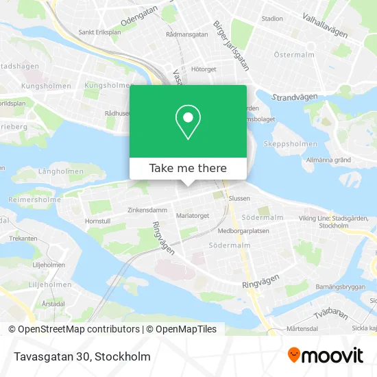 Tavasgatan 30 map