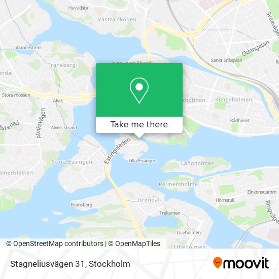 Stagneliusvägen 31 map