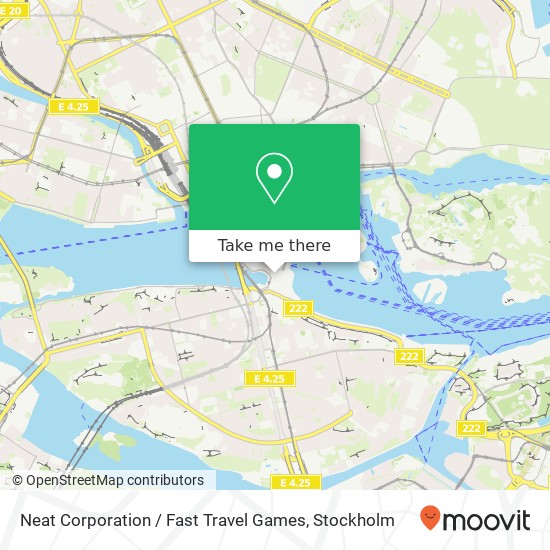 Neat Corporation / Fast Travel Games map