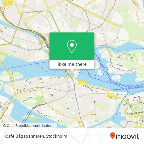 Café Bågspännaren map