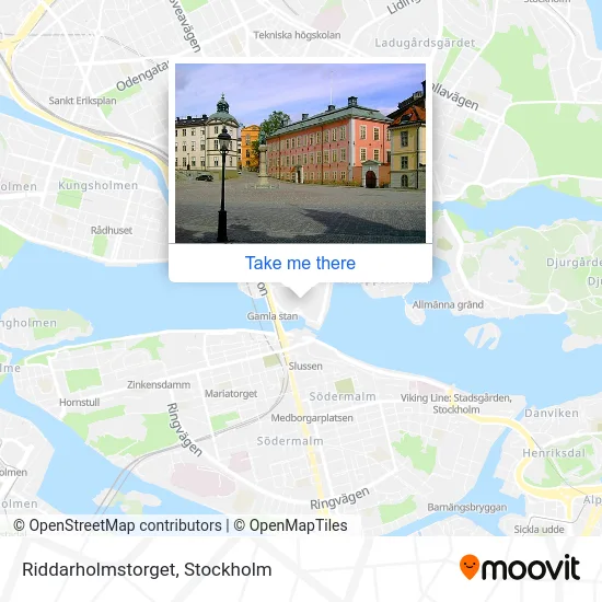 Riddarholmstorget map