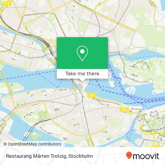 Restaurang Mårten Trotzig map