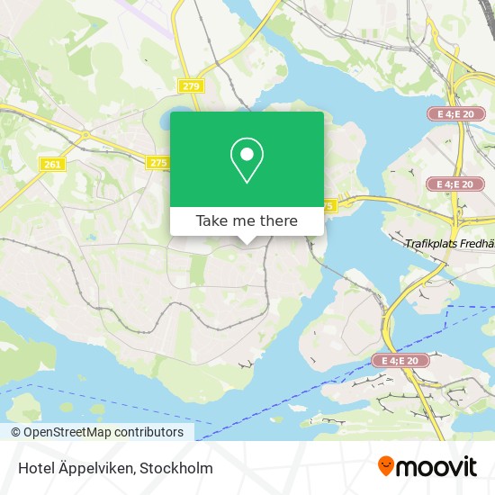 Hotel Äppelviken map