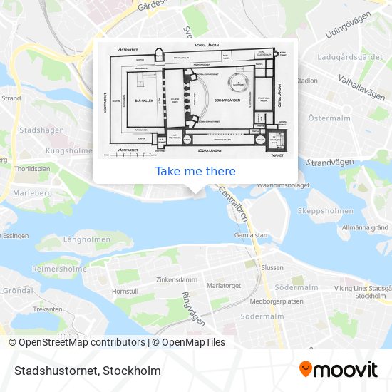 Stadshustornet map