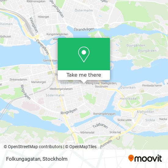 Folkungagatan map
