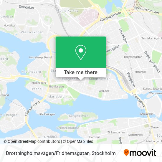 Drottningholmsvägen / Fridhemsgatan map