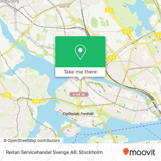 Reitan Servicehandel Sverige AB map