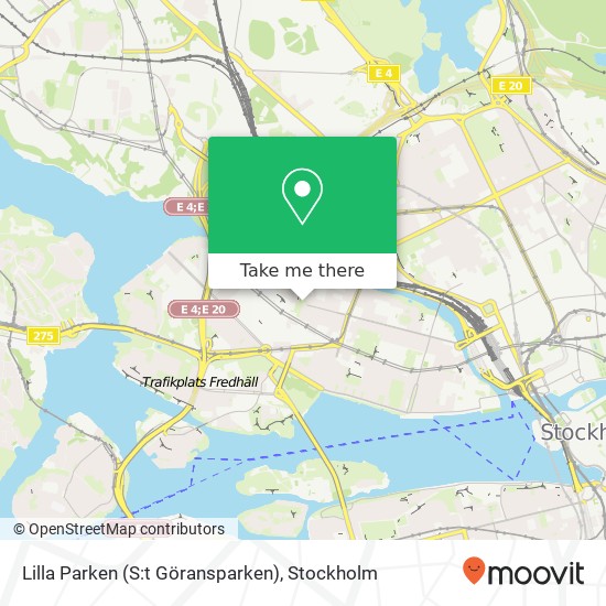 Lilla Parken (S:t Göransparken) map