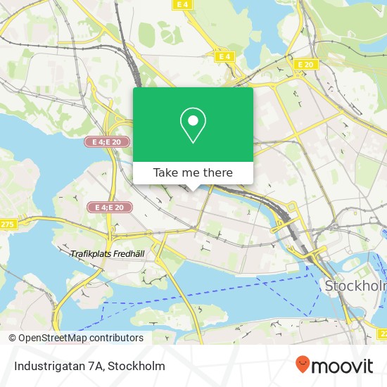 Industrigatan 7A map