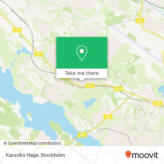 Karsviks Hage map