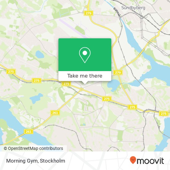 Morning Gym map