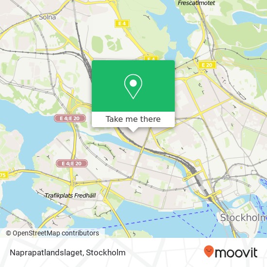 Naprapatlandslaget map