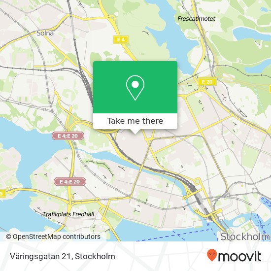 Väringsgatan 21 map
