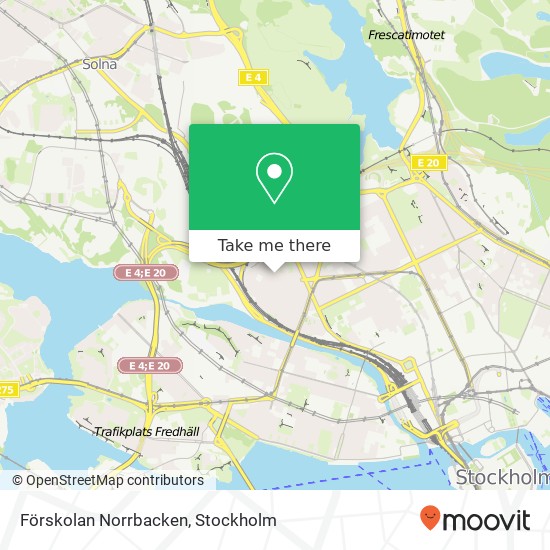 Förskolan Norrbacken map