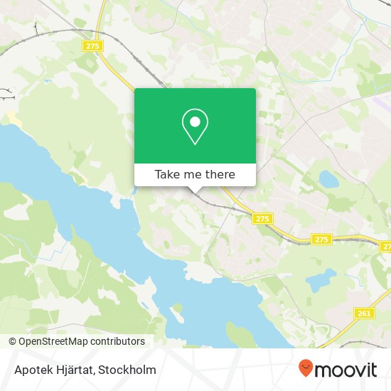 Apotek Hjärtat map