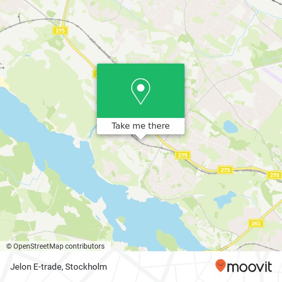 Jelon E-trade map