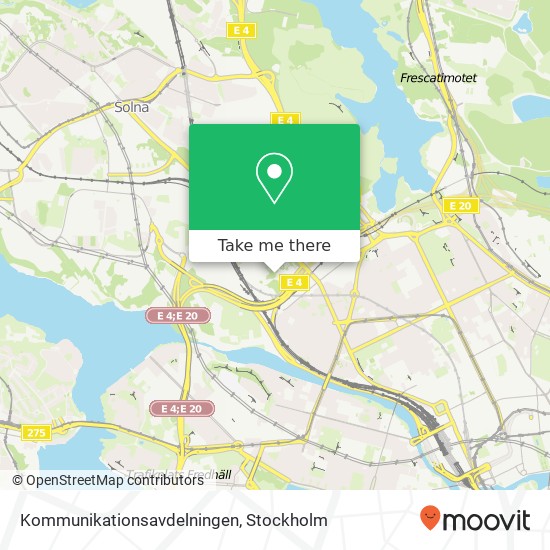 Kommunikationsavdelningen map