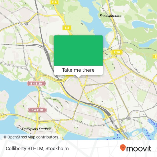 Colliberty STHLM map