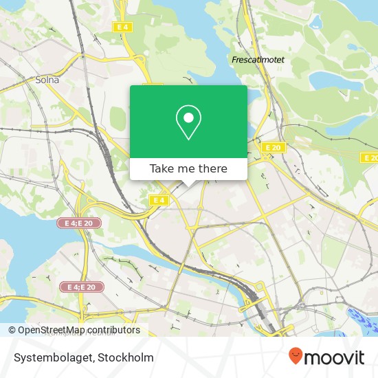 Systembolaget map