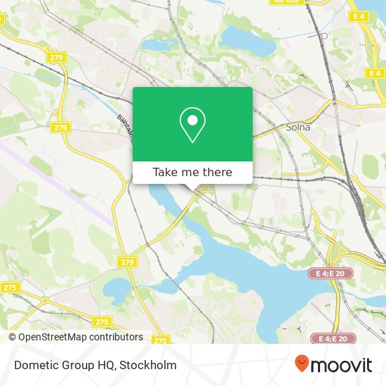 Dometic Group HQ map