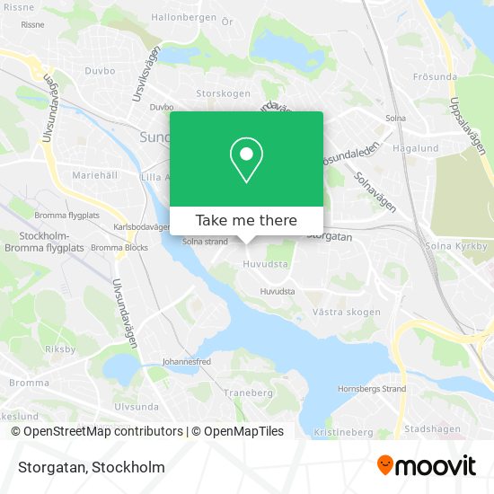 Storgatan map