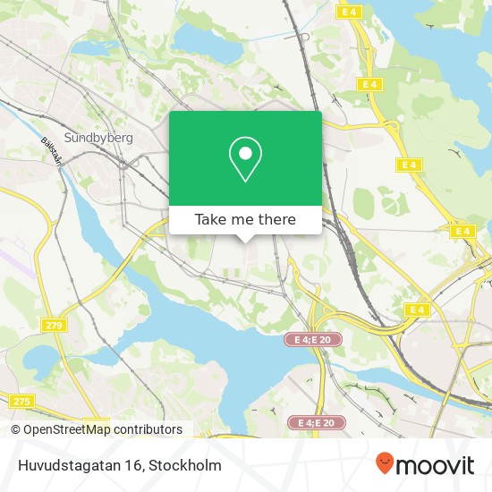 Huvudstagatan 16 map