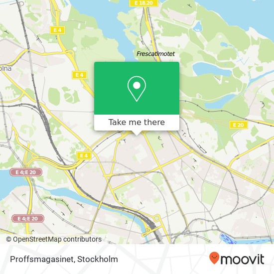 Proffsmagasinet map