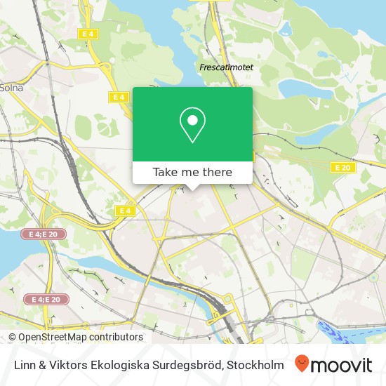 Linn & Viktors Ekologiska Surdegsbröd map