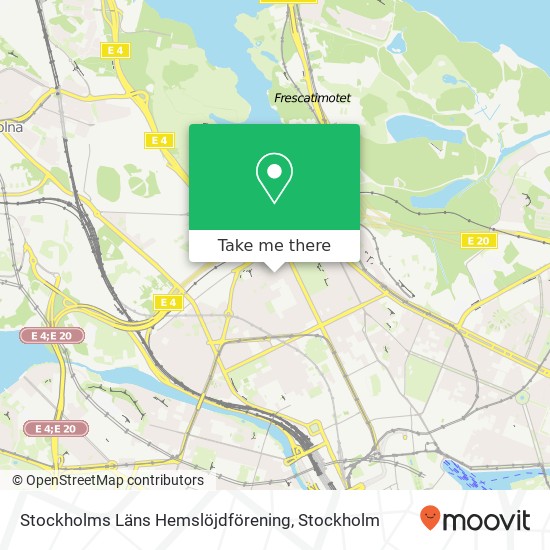 Stockholms Läns Hemslöjdförening map