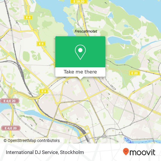 International DJ Service map