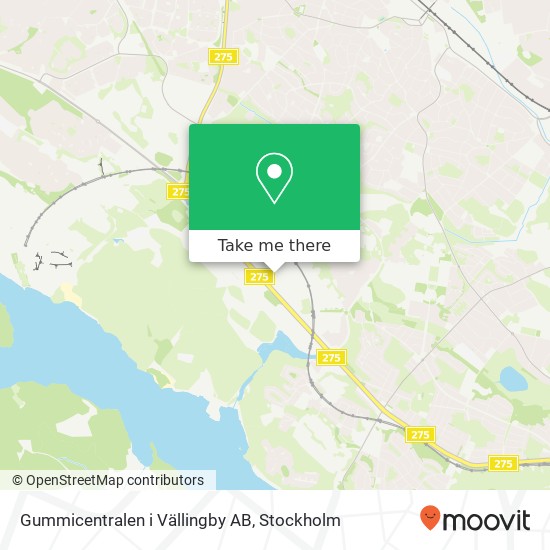 Gummicentralen i Vällingby AB map