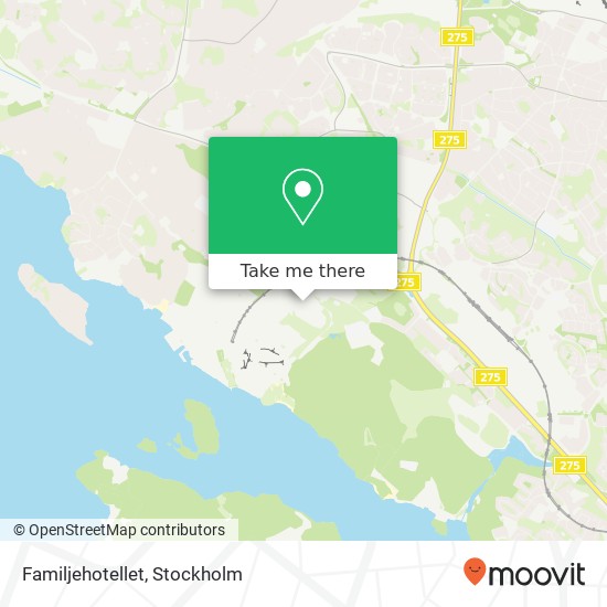 Familjehotellet map