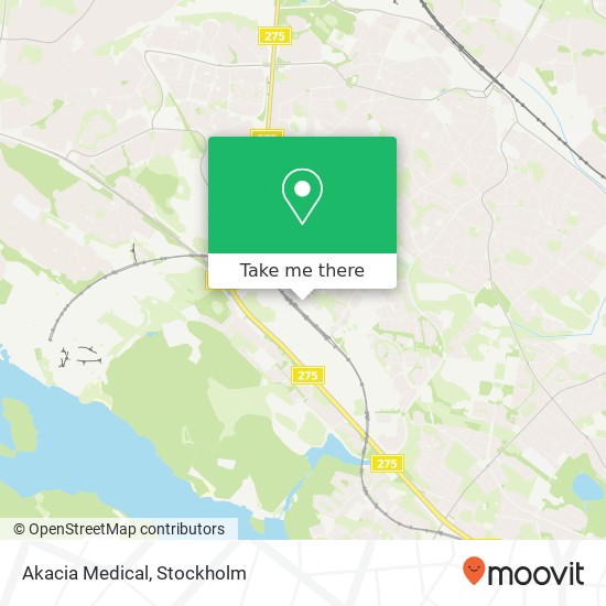 Akacia Medical map