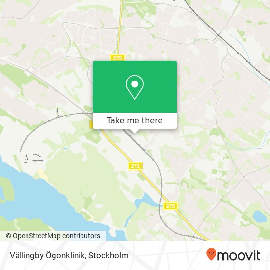 Vällingby Ögonklinik map