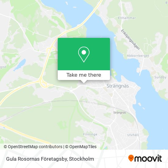 Gula Rosornas Företagsby map