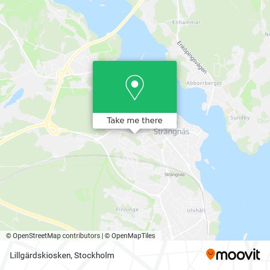 Lillgärdskiosken map