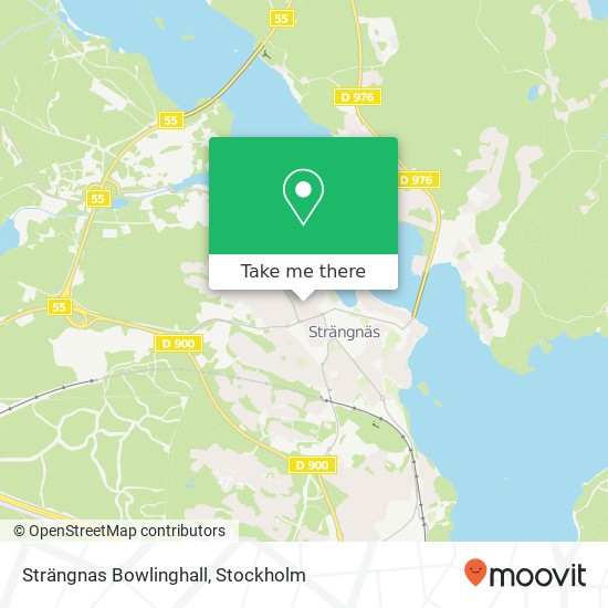 Strängnas Bowlinghall map