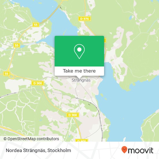 Nordea Strängnäs map