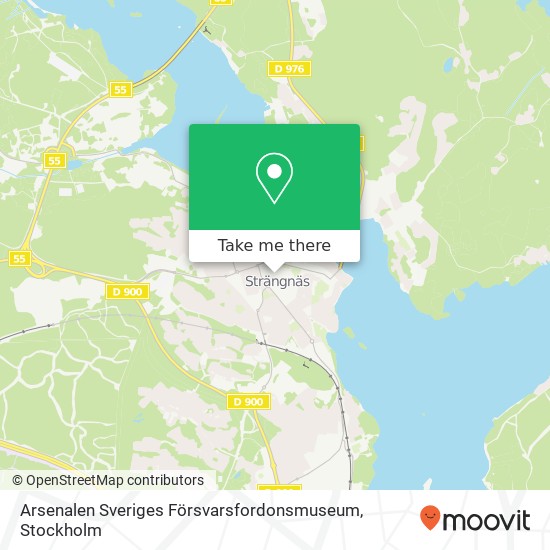 Arsenalen Sveriges Försvarsfordonsmuseum map