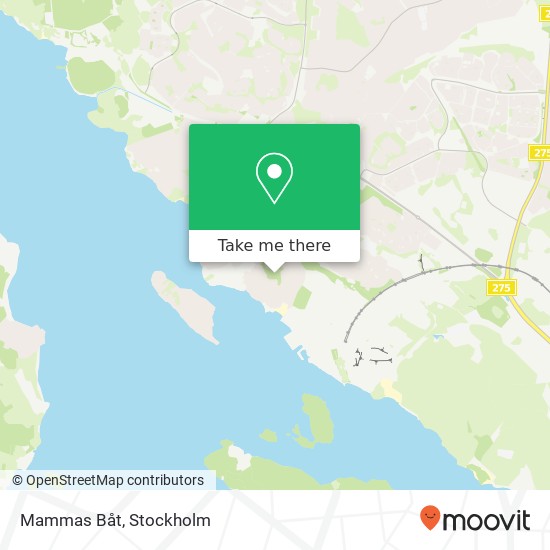 Mammas Båt map