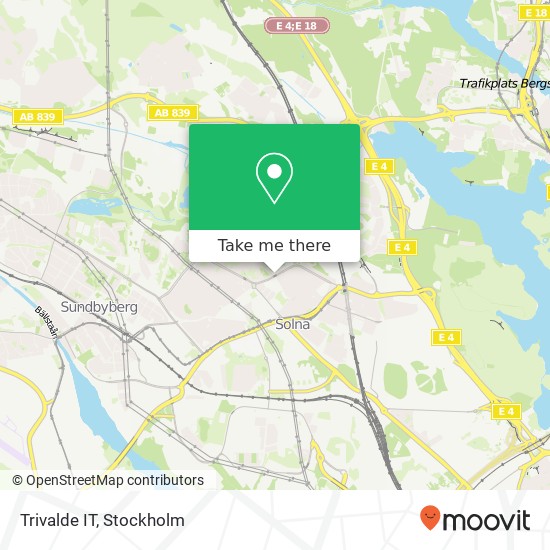 Trivalde IT map