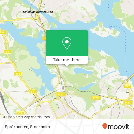 Språkparken map