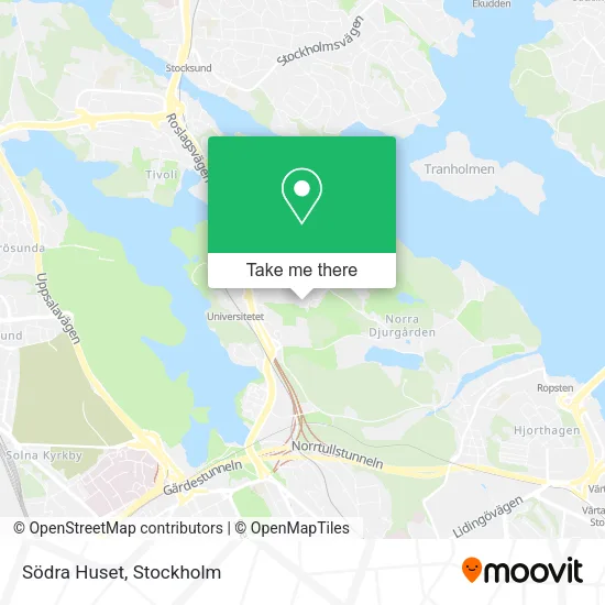 Södra Huset map