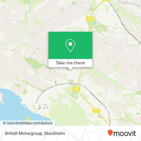 British Motorgroup map