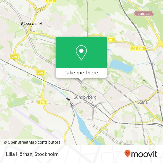 Lilla Hörnan map