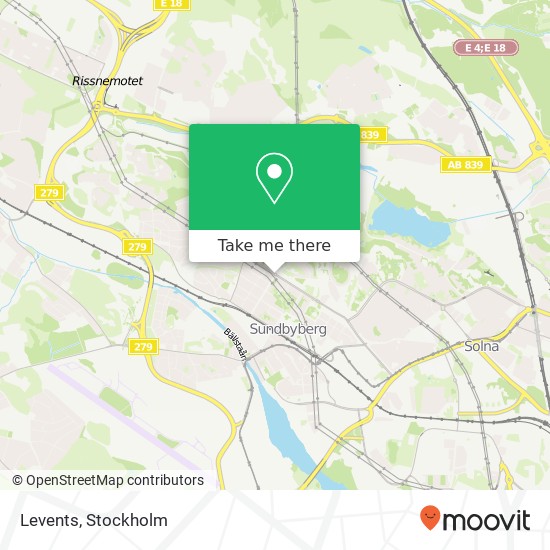 Levents map