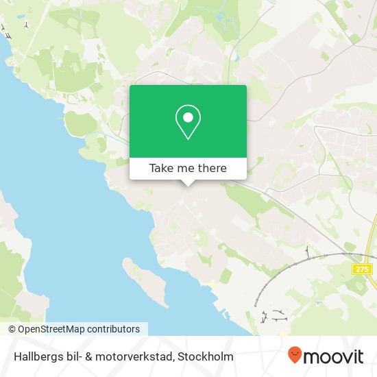 Hallbergs bil- & motorverkstad map